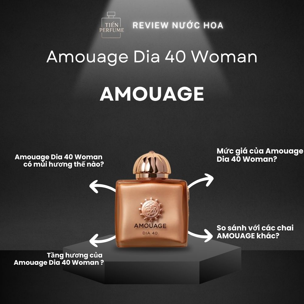 Review nước hoa Amouage Dia 40 Woman _ Tiến Perfume