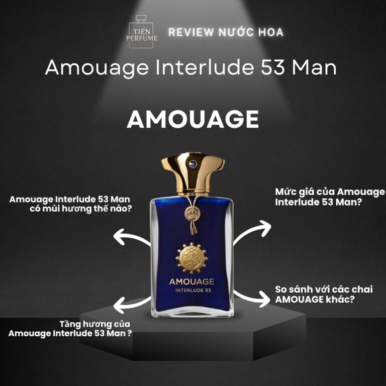 Review nước hoa Amouage Interlude 53 Man _ Tiến Perfume