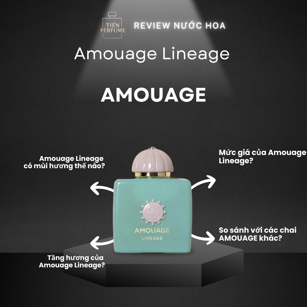 Review nước hoa Amouage Lineage _ Tiến Perfume