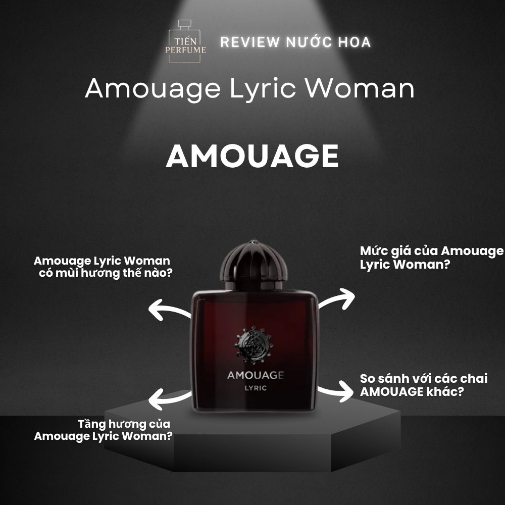Review nước hoa Amouage Lyric Woman 1 Review nước hoa Amouage Lyric Woman _ Tiến Perfume