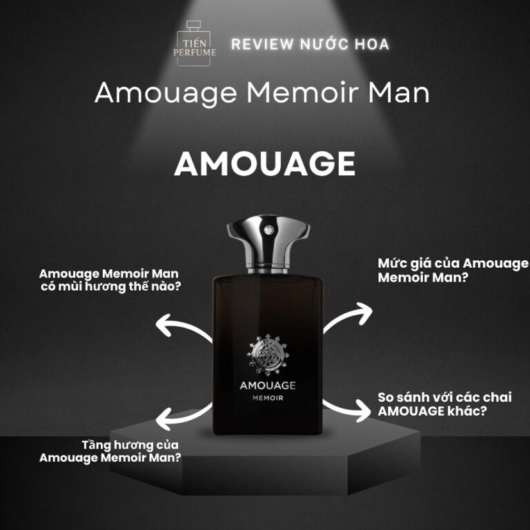 Review nước hoa Amouage Memoir Man _ Tiến Perfume