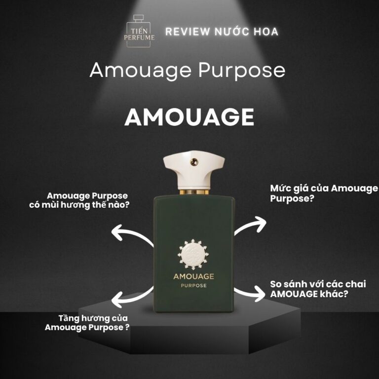 Review nước hoa Amouage Purpose _ Tiến Perfume