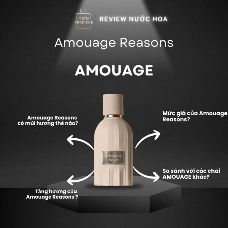 Review nước hoa Amouage Reasons _ Tiến Perfume
