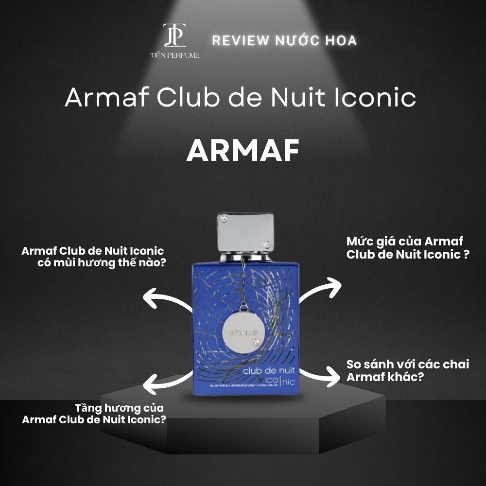 Review nước hoa Armaf Club de Nuit Iconic 1 Review nước hoa Armaf Club de Nuit Iconic _ Tiến Perfume