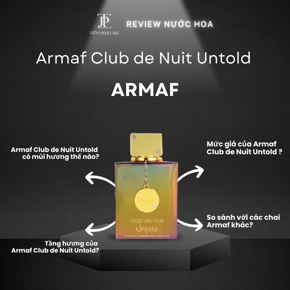 Review nước hoa Armaf Club de Nuit Untold 1 Review nước hoa Armaf Club de Nuit Untold _ Tiến Perfume
