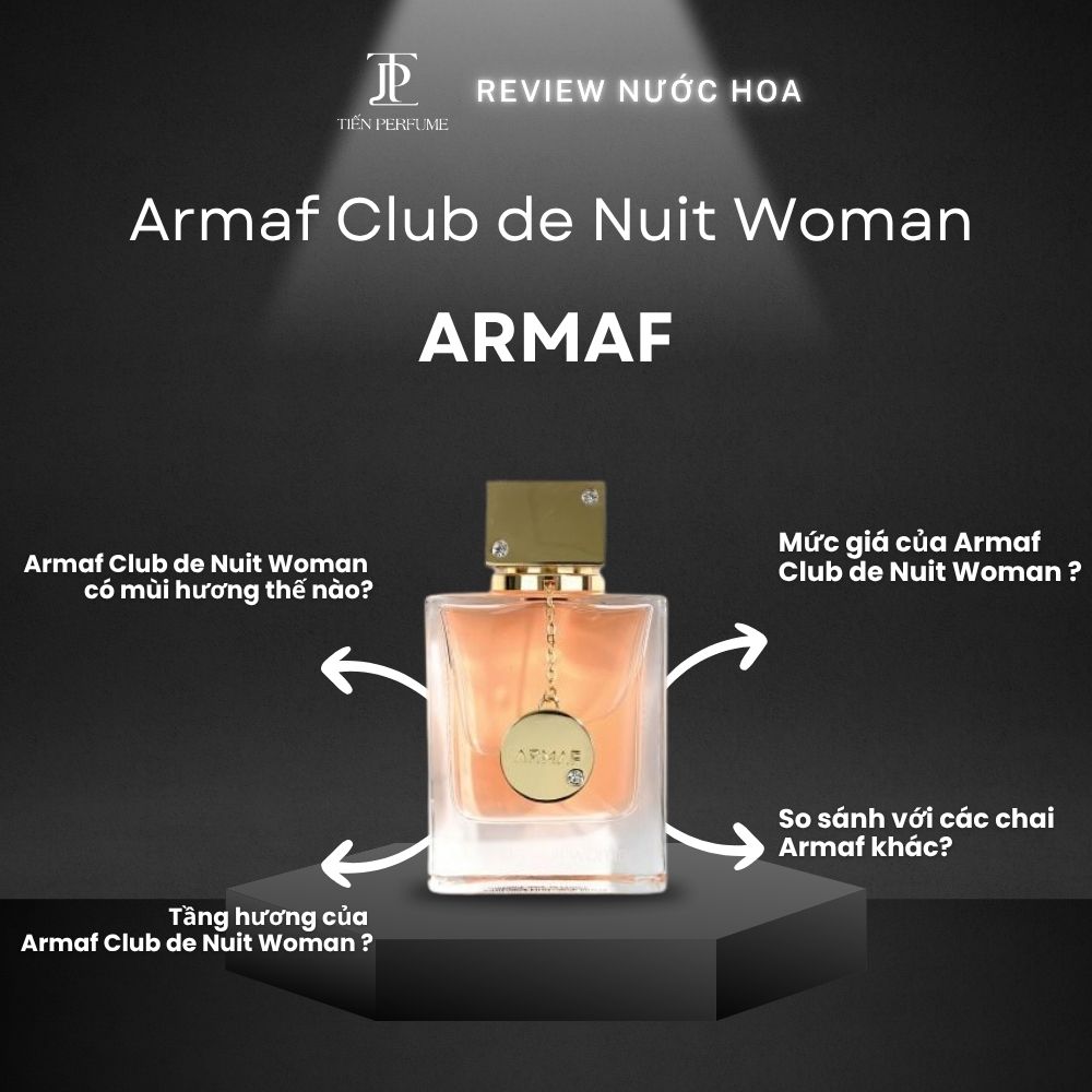 Review nước hoa Armaf Club de Nuit Woman 1 Review nước hoa Armaf Club de Nuit Woman _ Tiến Perfume