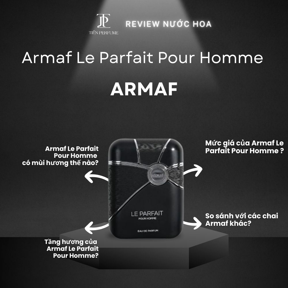 Review nước hoa Armaf Le Parfait Pour Homme 1 Review nước hoa Armaf Le Parfait Pour Homme _ Tiến Perfume
