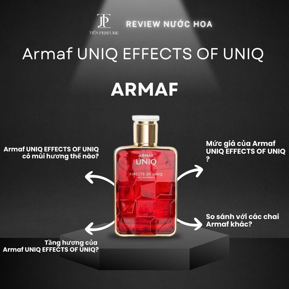 Review nước hoa Armaf UNIQ EFFECTS OF UNIQ 1 Review nước hoa Armaf UNIQ EFFECTS OF UNIQ _ Tiến Perfume