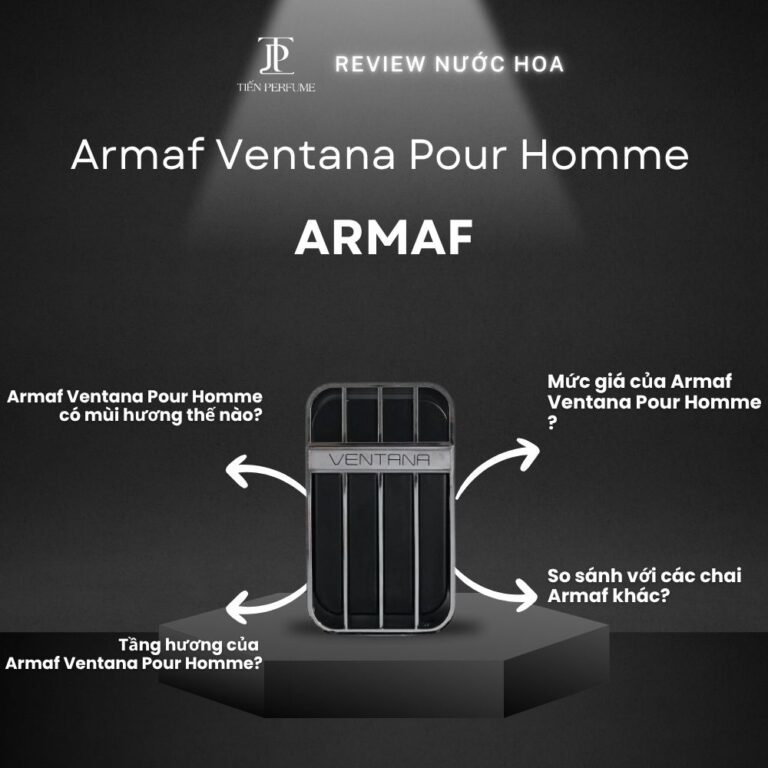 Review nước hoa Armaf Ventana Pour Homme _ Tiến Perfume