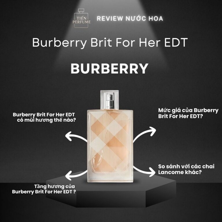 Review nước hoa Burberry Brit For Her EDT _ Tiến Perfume