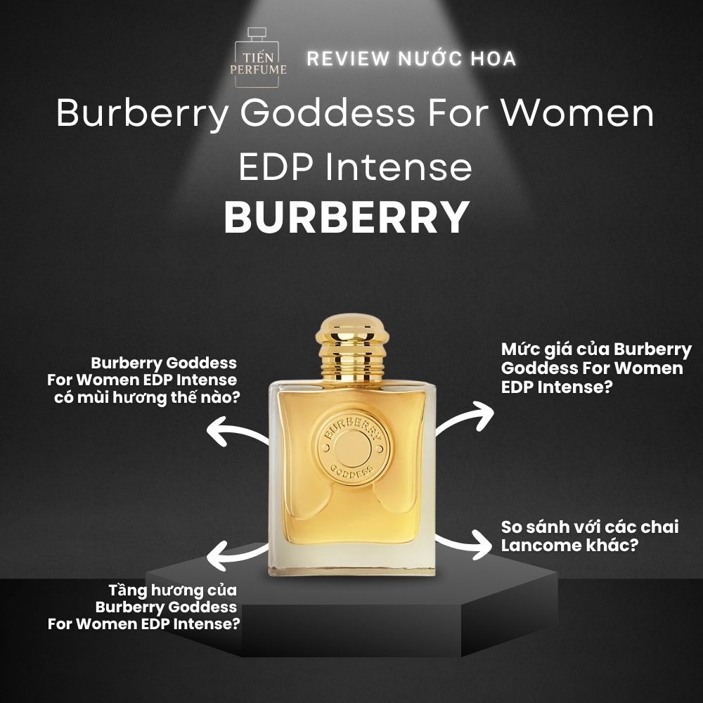 Review nước hoa Burberry Goddess For Women EDP Intense 1 Review nước hoa Burberry Goddess For Women EDP Intense _ Tiến Perfume