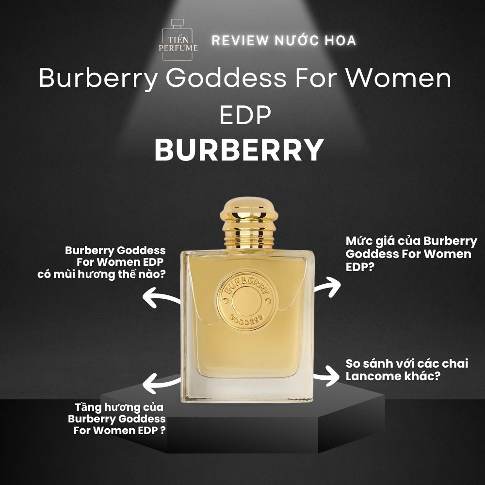 Review nước hoa Burberry Goddess For Women EDP 1 Review nước hoa Burberry Goddess For Women EDP _ Tiến Perfume