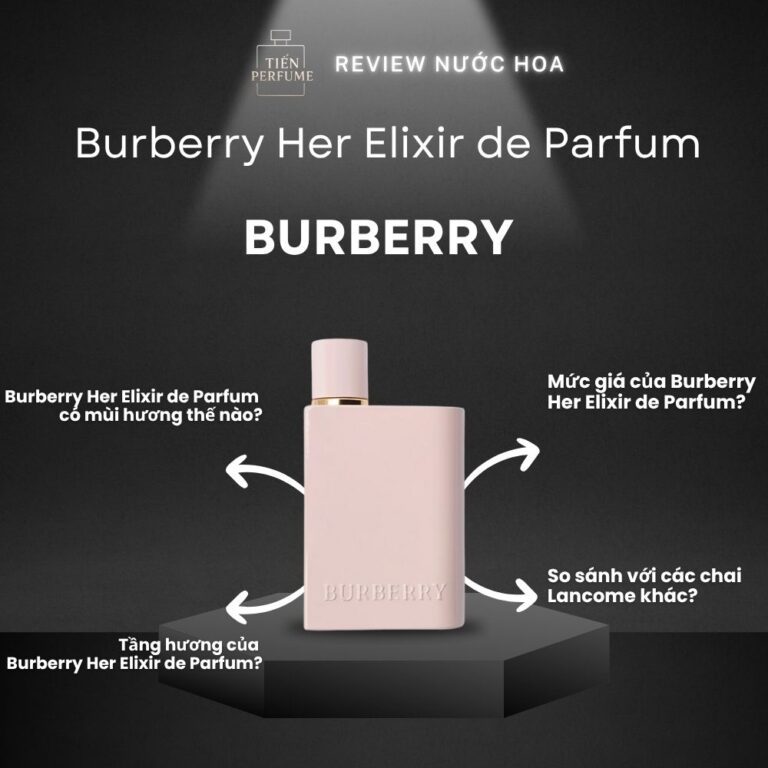 Review nước hoa Burberry Her Elixir de Parfum _ Tiến Perfume