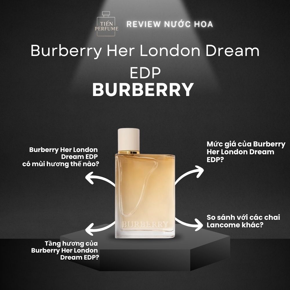 Review nước hoa Burberry Her London Dream EDP 1 Review nước hoa Burberry Her London Dream EDP _ Tiến Perfume