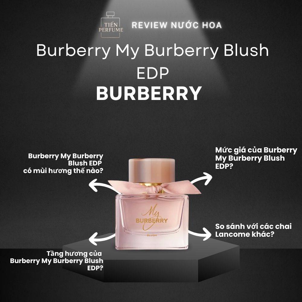 Review nước hoa Burberry My Burberry Blush EDP _ Tiến Perfume