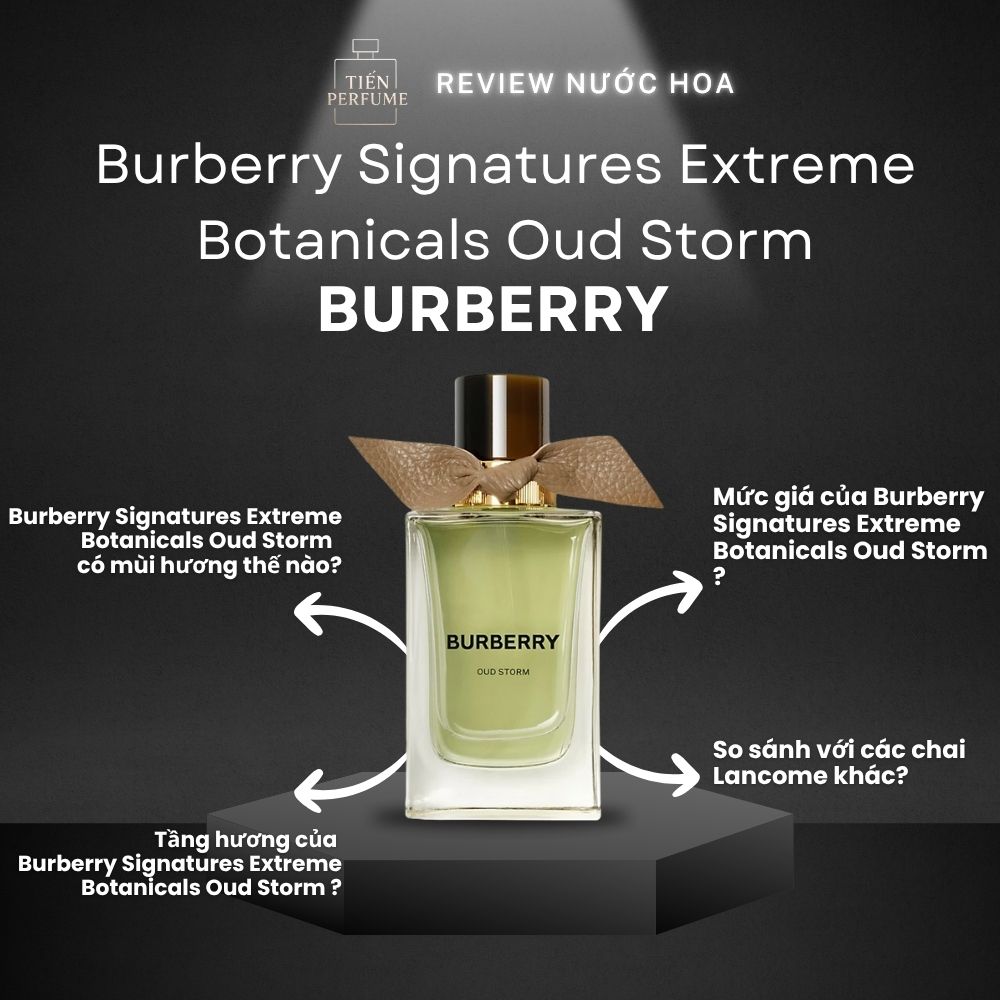 Review nước hoa Burberry Signatures Extreme Botanicals Oud Storm 1 Review nước hoa Burberry Signatures Extreme Botanicals Oud Storm _ Tiến Perfume