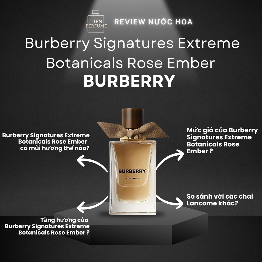 Review nước hoa Burberry Signatures Extreme Botanicals Rose Ember 1 Review nước hoa Burberry Signatures Extreme Botanicals Rose Ember _ Tiến Perfume