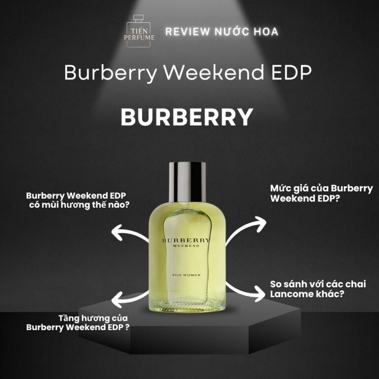 Review nước hoa Burberry Weekend EDP _ Tiến Perfume