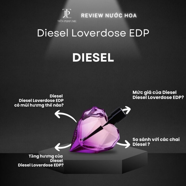 Review nước hoa Diesel Diesel Loverdose EDP _ Tiến Perfume