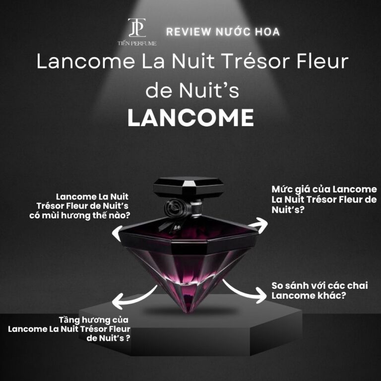 Review nước hoa Lancome La Nuit Tresor Fleur de Nuits _ Tiến Perfume