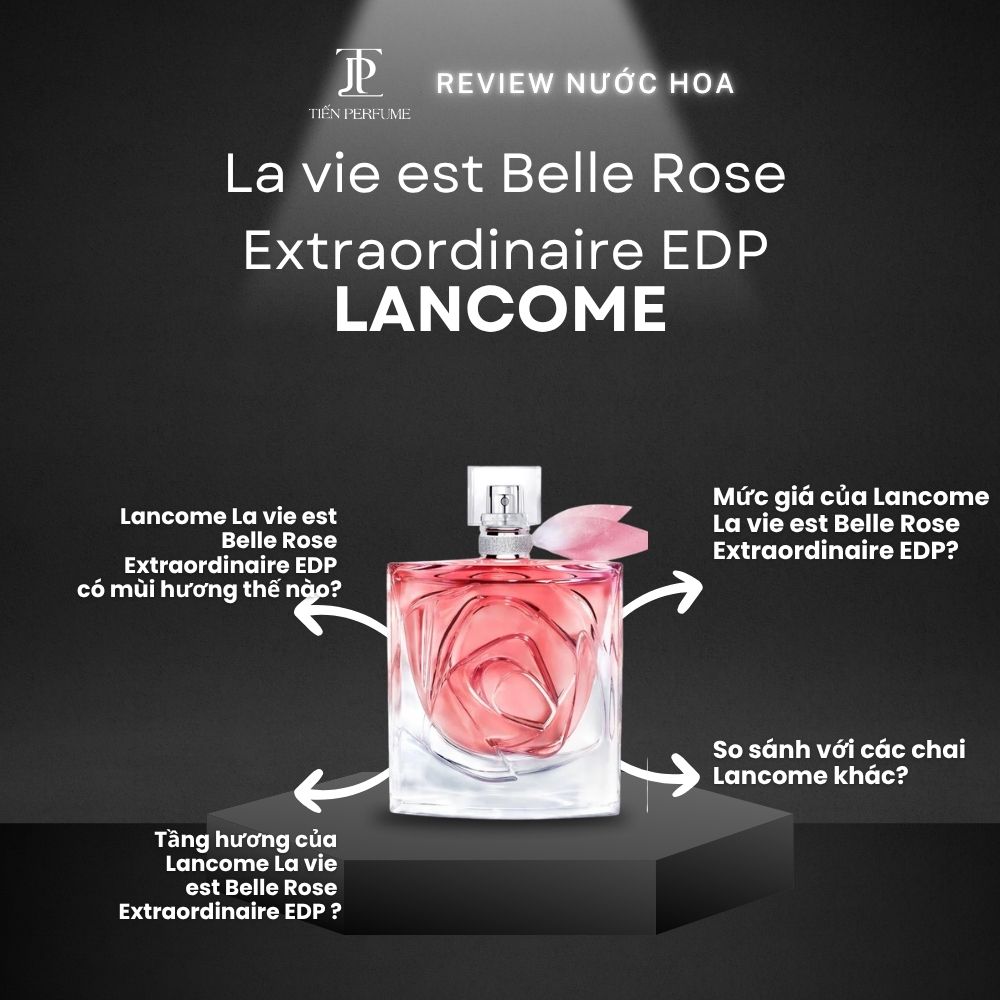 Review nước hoa Lancome La vie est Belle Rose Extraordinaire EDP 1 Review nước hoa Lancome La vie est Belle Rose Extraordinaire EDP _ Tiến Perfume