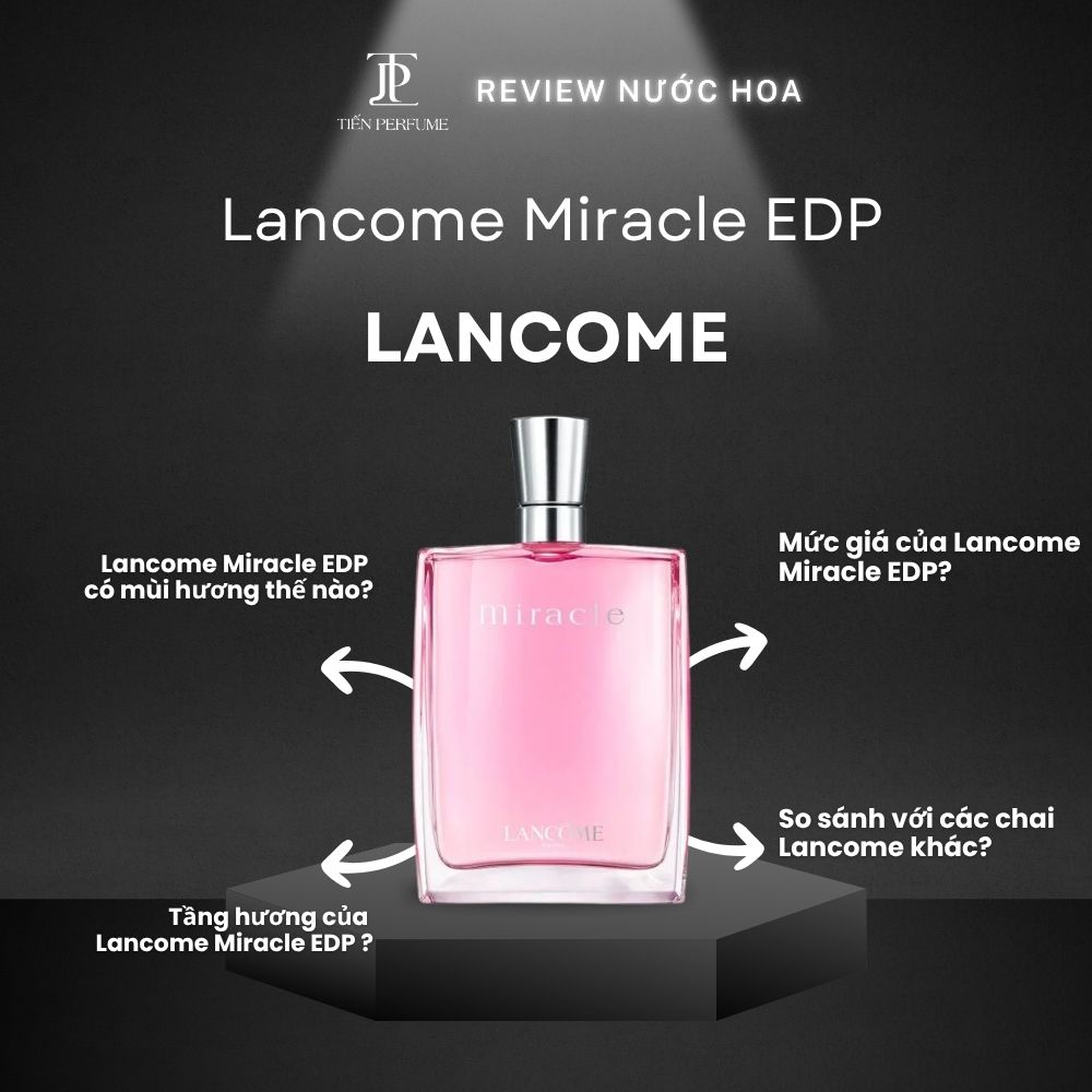 Review nước hoa Lancome Miracle EDP 1 Review nước hoa Lancome Miracle EDP _ Tiến Perfume