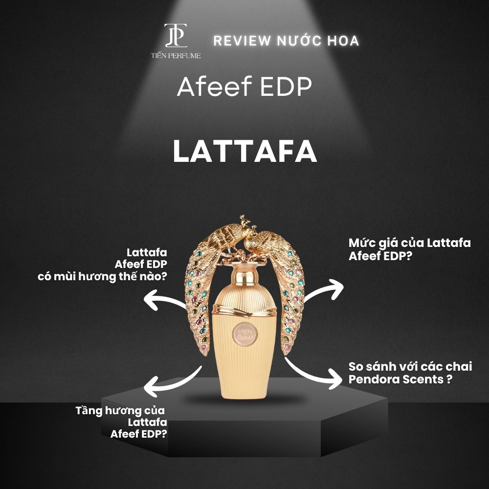 Review nước hoa Lattafa Afeef EDP _ Tiến Perfume