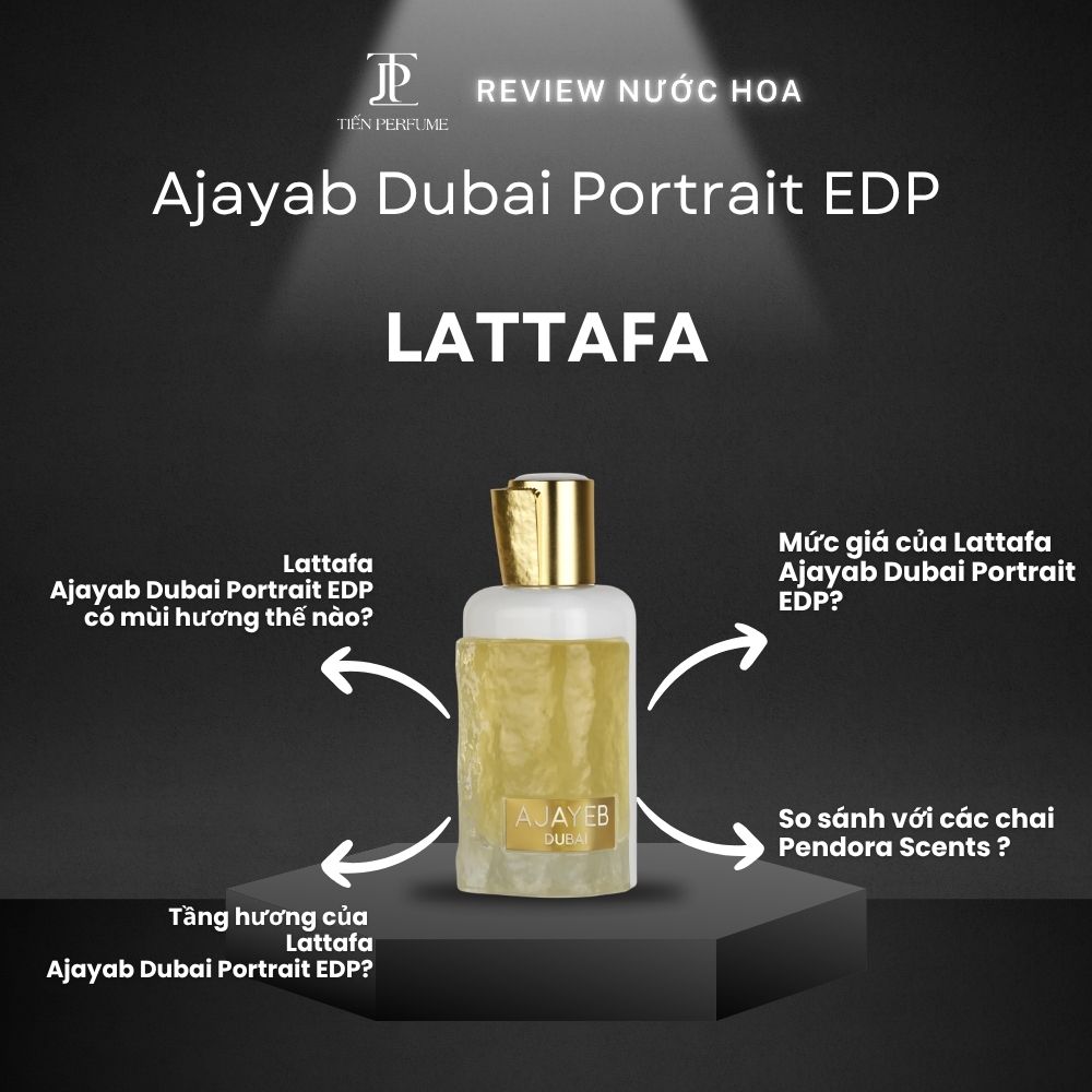 Review nước hoa Lattafa Ajayab Dubai Portrait EDP 1 Review nước hoa Lattafa Ajayab Dubai Portrait EDP _ Tiến Perfume