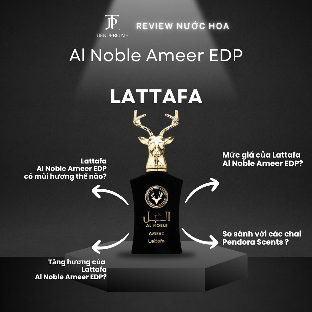 Review nước hoa Lattafa Al Noble Ameer EDP 1 Review nước hoa Lattafa Al Noble Ameer EDP _ Tiến Perfume