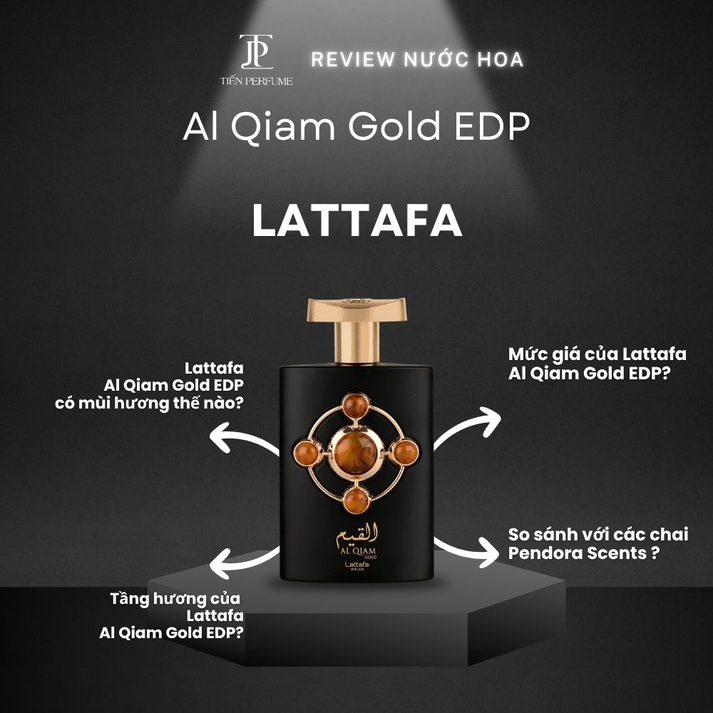 Review nước hoa Lattafa Al Qiam Gold EDP 1 Review nước hoa Lattafa Al Qiam Gold EDP _ Tiến Perfume