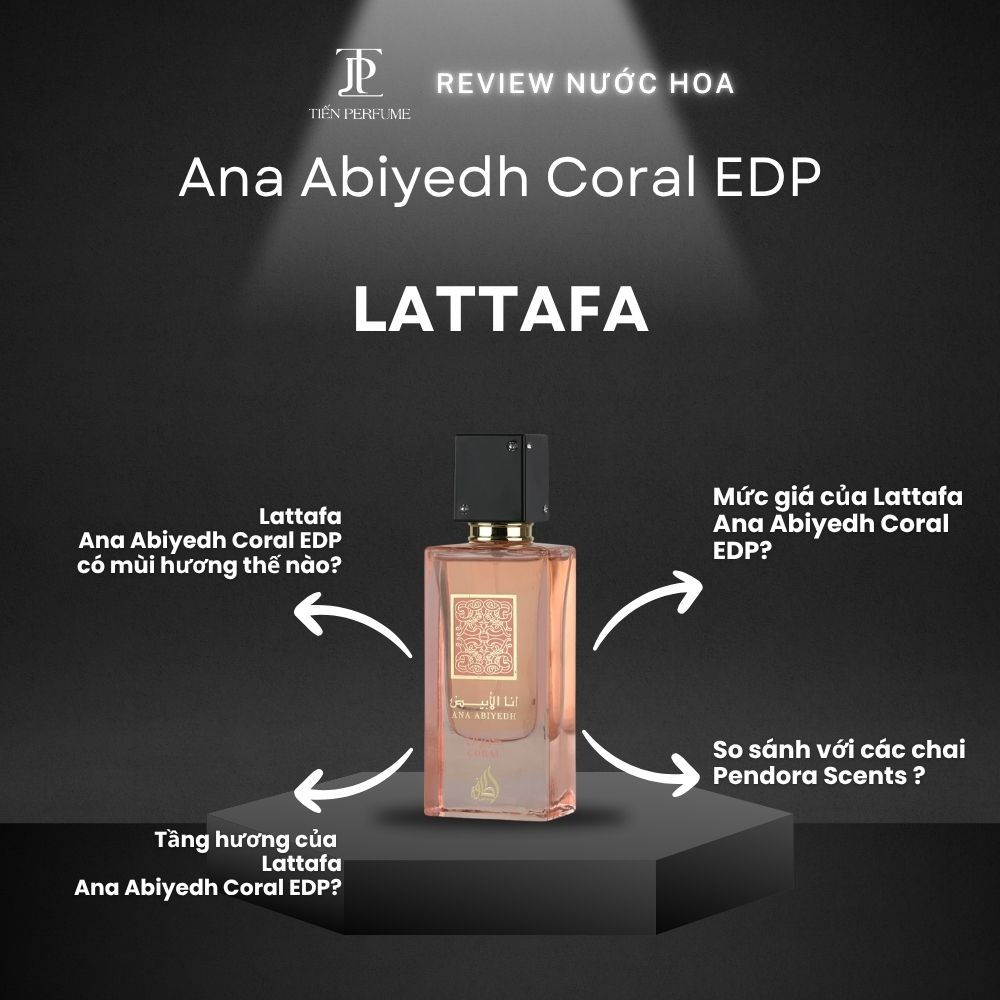 Review nước hoa Lattafa Ana Abiyedh Coral EDP 1 Review nước hoa Lattafa Ana Abiyedh Coral EDP _ Tiến Perfume