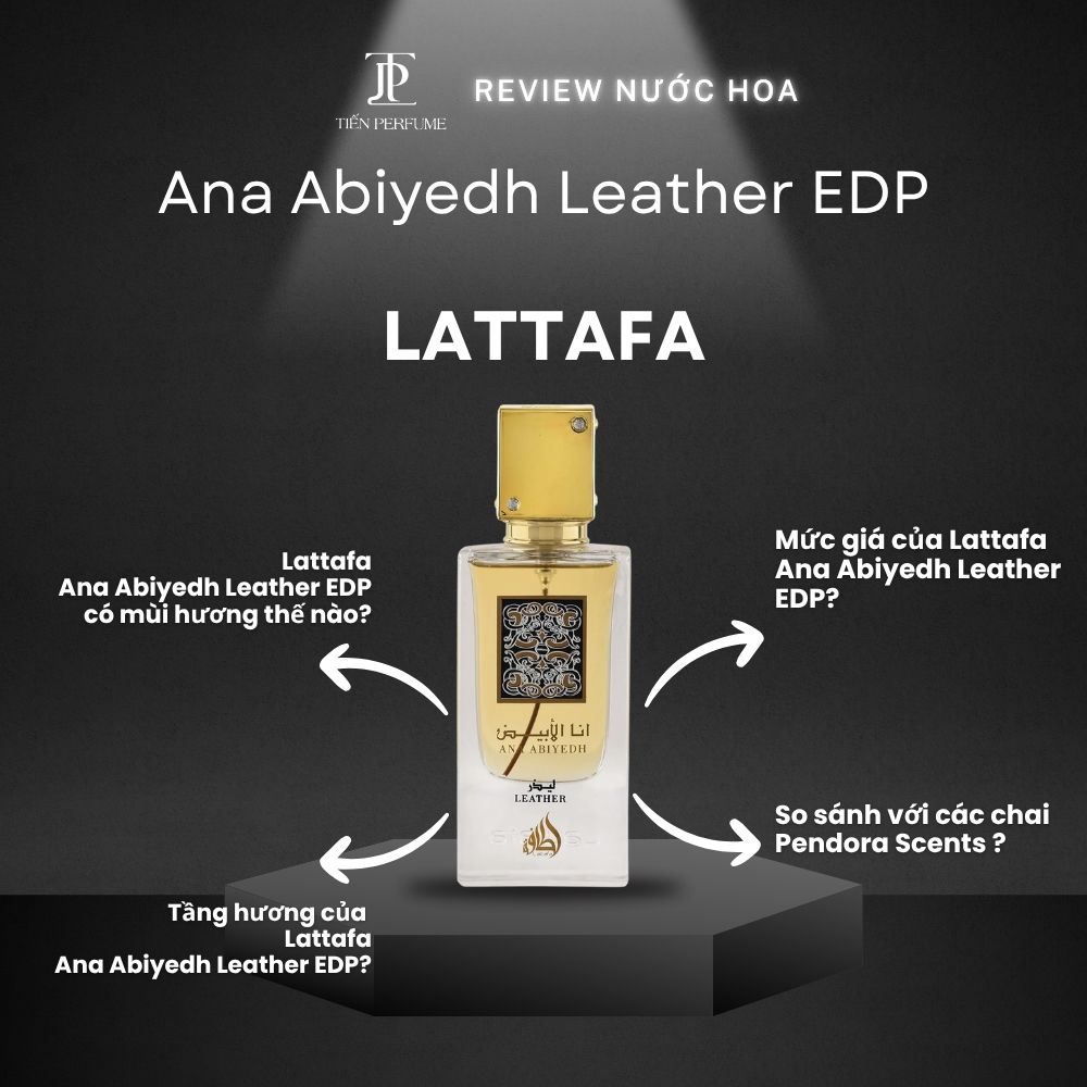 Review nước hoa Lattafa Ana Abiyedh Leather EDP 1 Review nước hoa Lattafa Ana Abiyedh Leather EDP _ Tiến Perfume