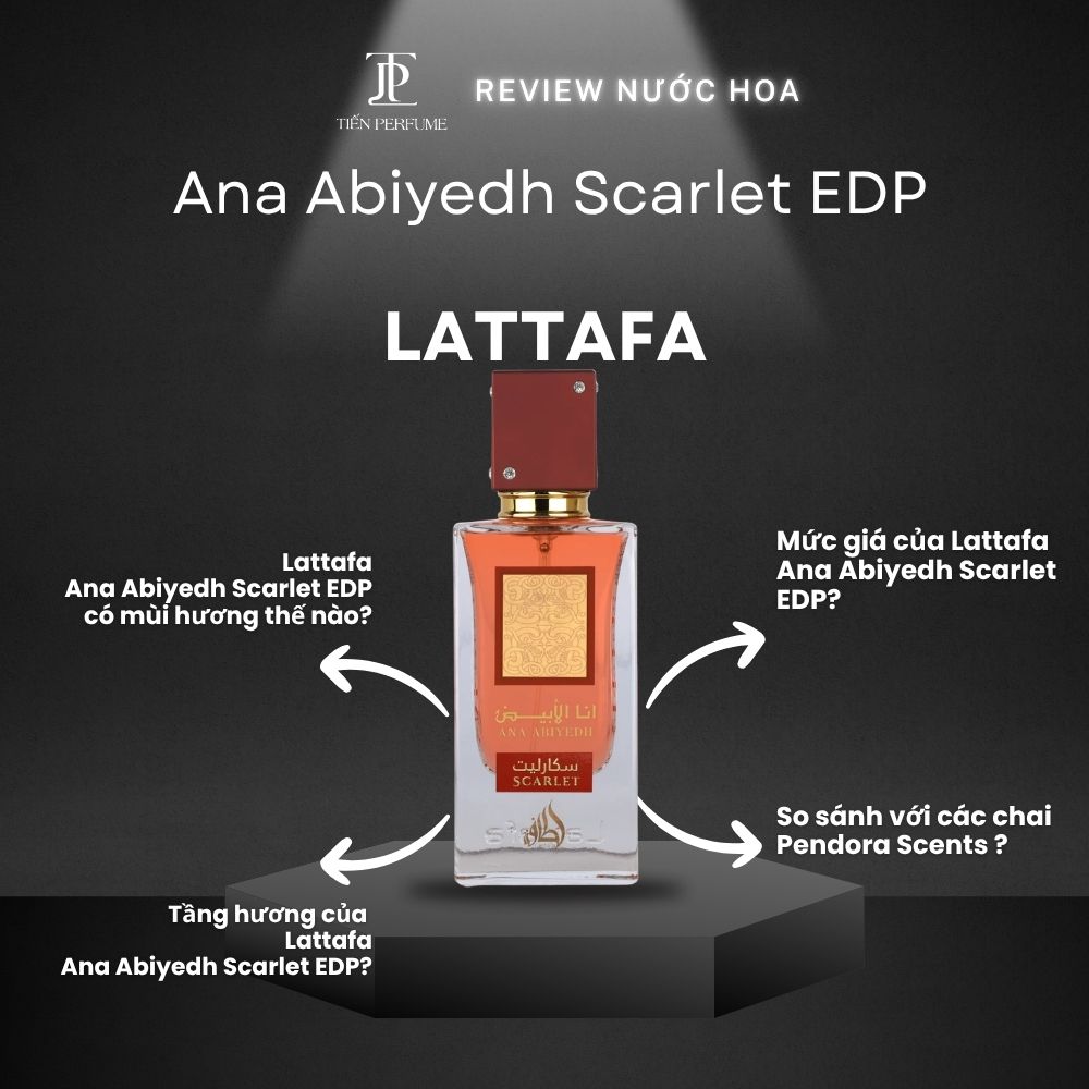 Review nước hoa Lattafa Ana Abiyedh Scarlet EDP 1 Review nước hoa Lattafa Ana Abiyedh Scarlet EDP _ Tiến Perfume