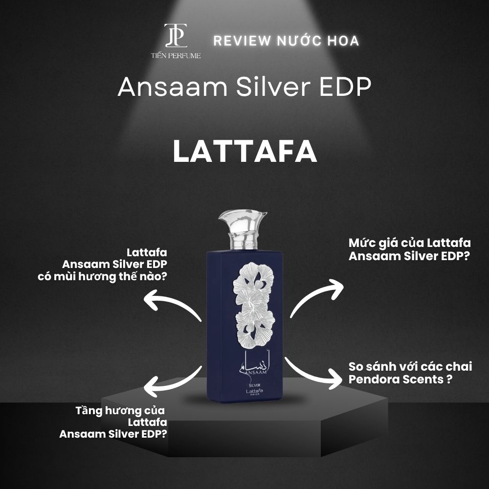 Review nước hoa Lattafa Ansaam Silver EDP 1 Review nước hoa Lattafa Ansaam Silver EDP _ Tiến Perfume