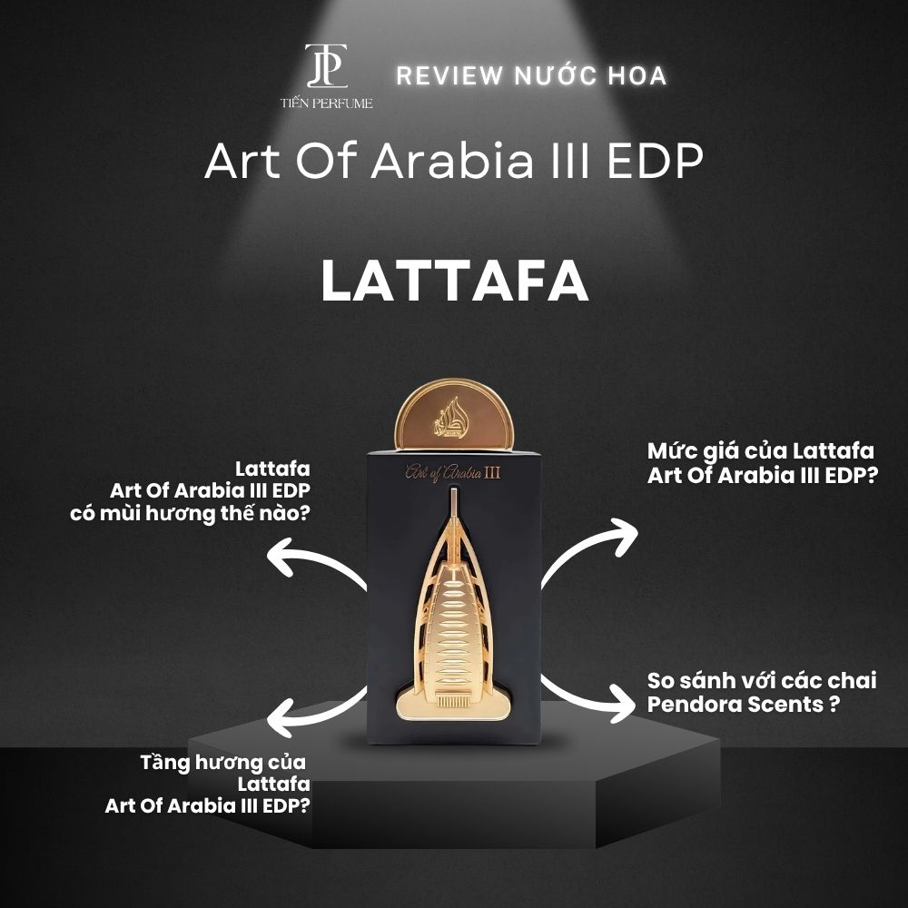 Review nước hoa Lattafa Art Of Arabia III EDP 1 Review nước hoa Lattafa Art Of Arabia III EDP _ Tiến Perfume