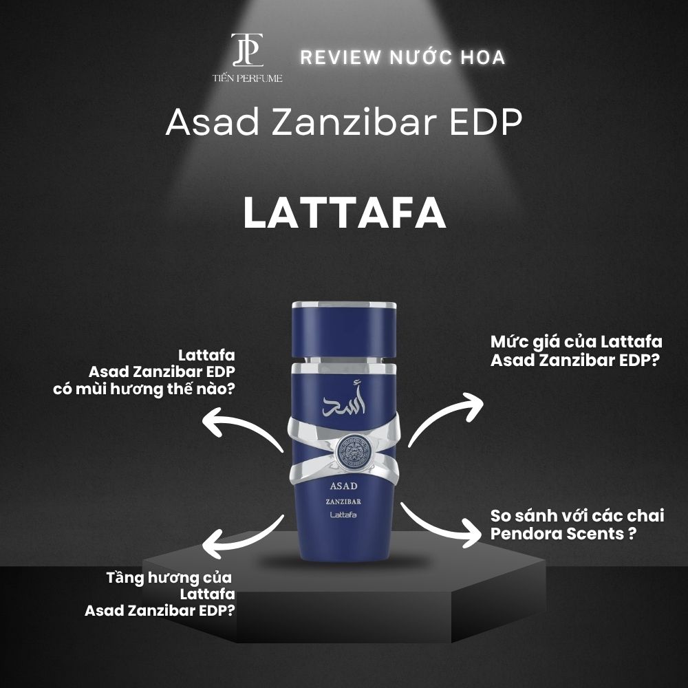 Review nước hoa Lattafa Asad Zanzibar EDP 1 Review nước hoa Lattafa Asad Zanzibar EDP _ Tiến Perfume