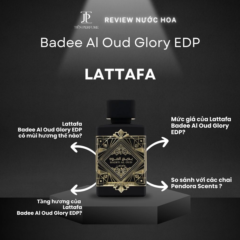 Review nước hoa Lattafa Badee Al Oud Glory EDP 1 Review nước hoa Lattafa Badee Al Oud Glory EDP _ Tiến Perfume