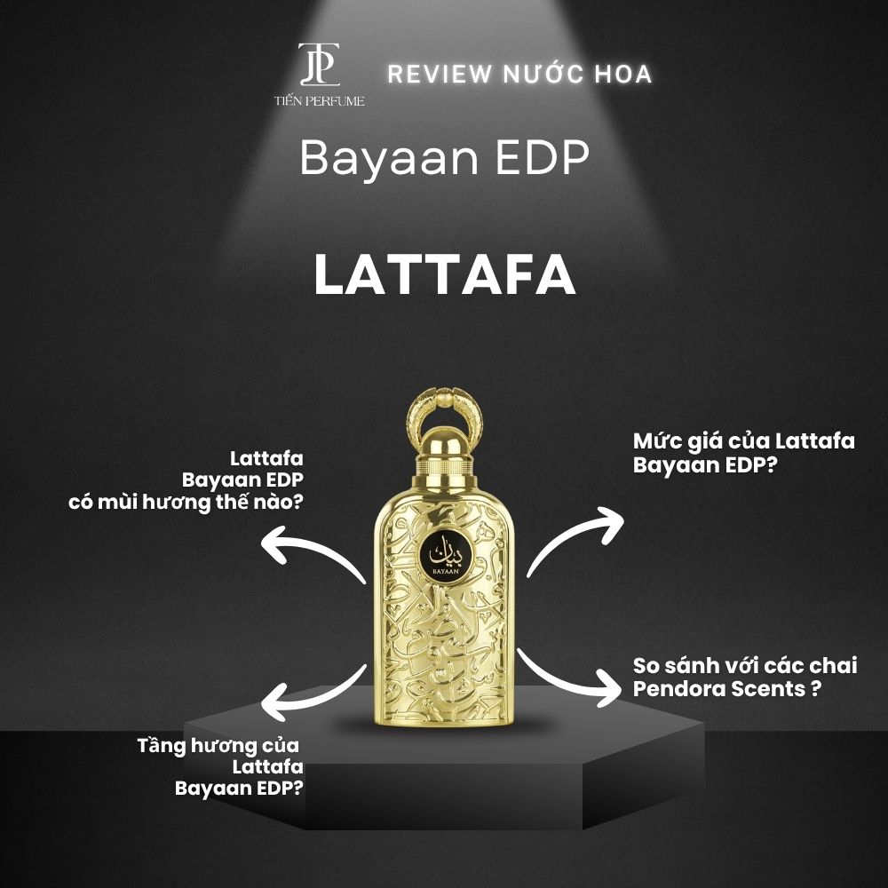 Review nước hoa Lattafa Bayaan EDP 1 Review nước hoa Lattafa Bayaan EDP _ Tiến Perfume