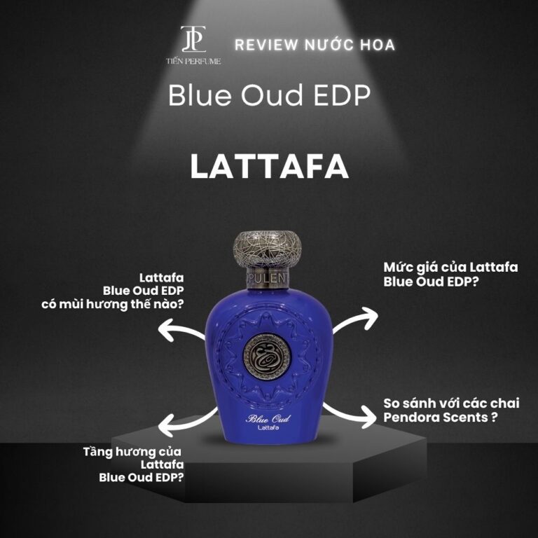 Review nước hoa Lattafa Blue Oud EDP _ Tiến Perfume