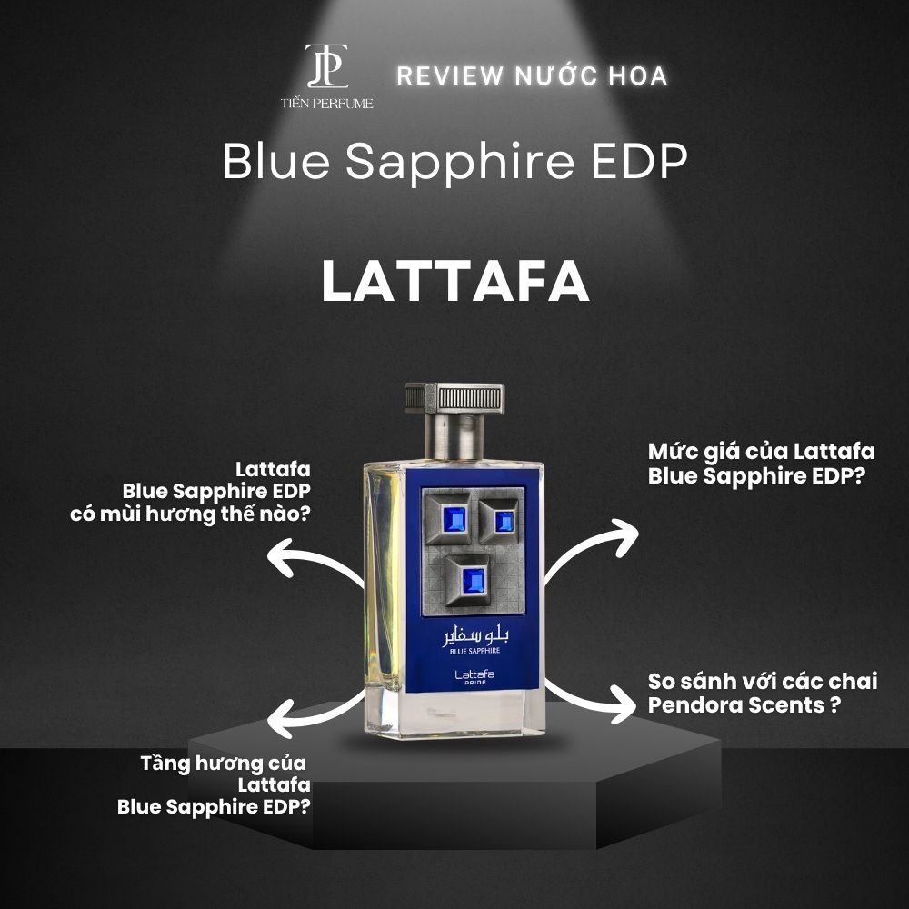 Review nước hoa Lattafa Blue Sapphire EDP 1 Review nước hoa Lattafa Blue Sapphire EDP _ Tiến Perfume