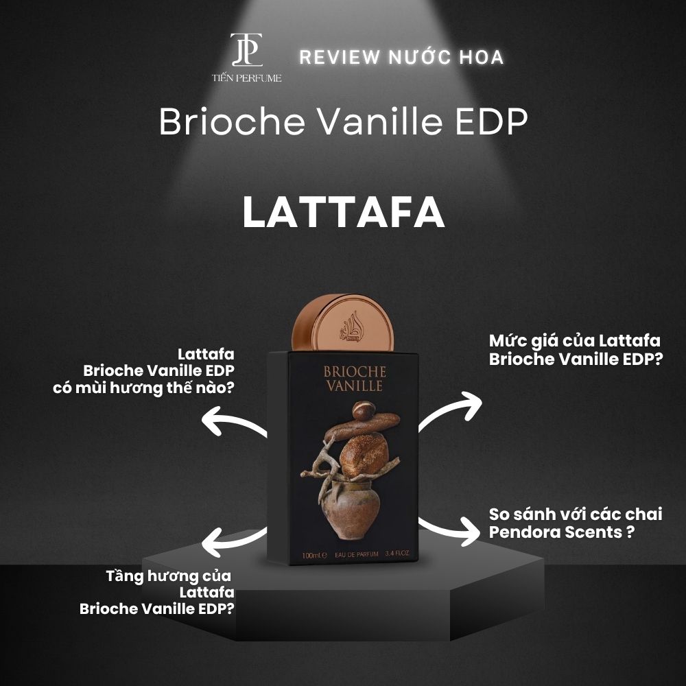 Review nước hoa Lattafa Brioche Vanille EDP 1 Review nước hoa Lattafa Brioche Vanille EDP _ Tiến Perfume