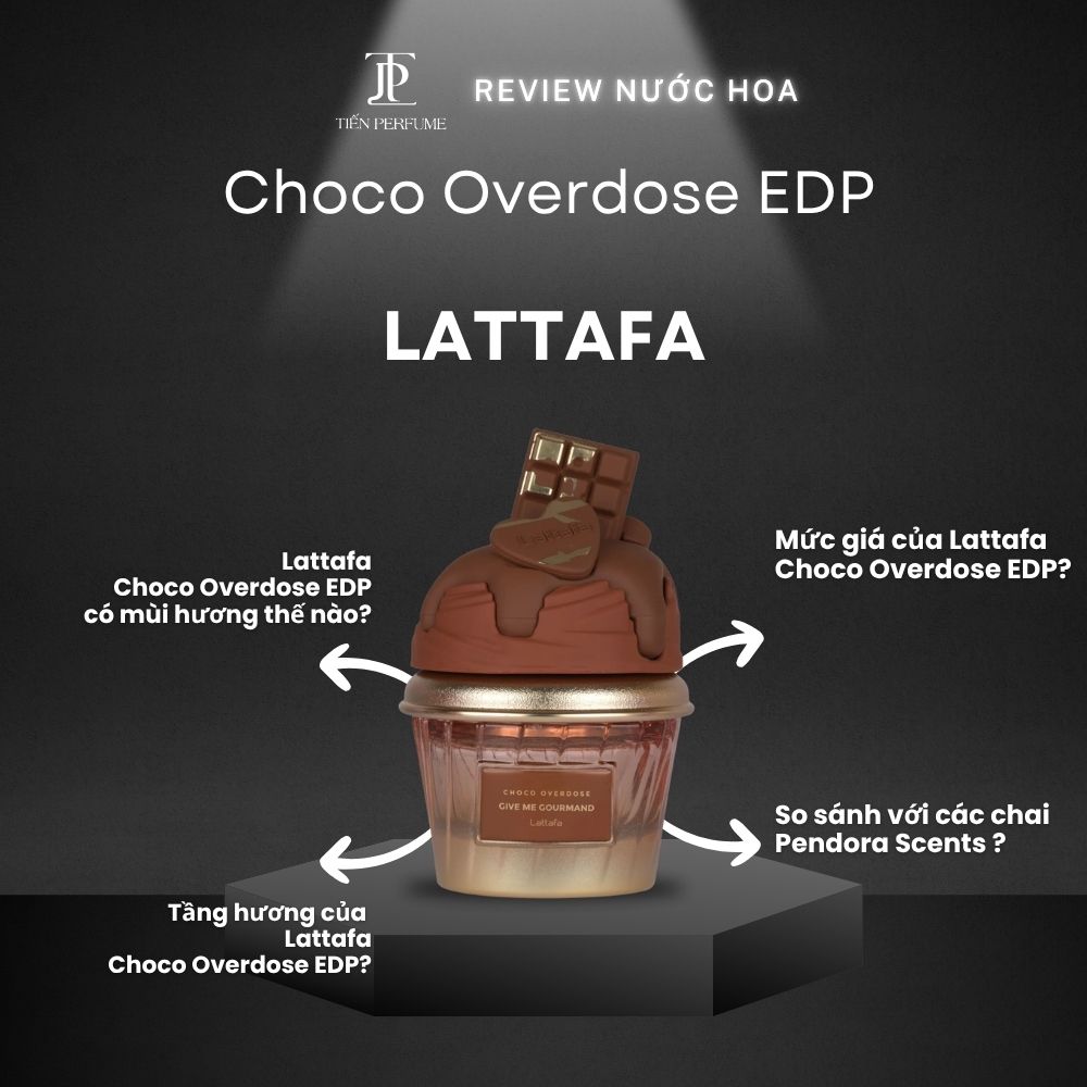 Review nước hoa Lattafa Choco Overdose EDP _ Tiến Perfume