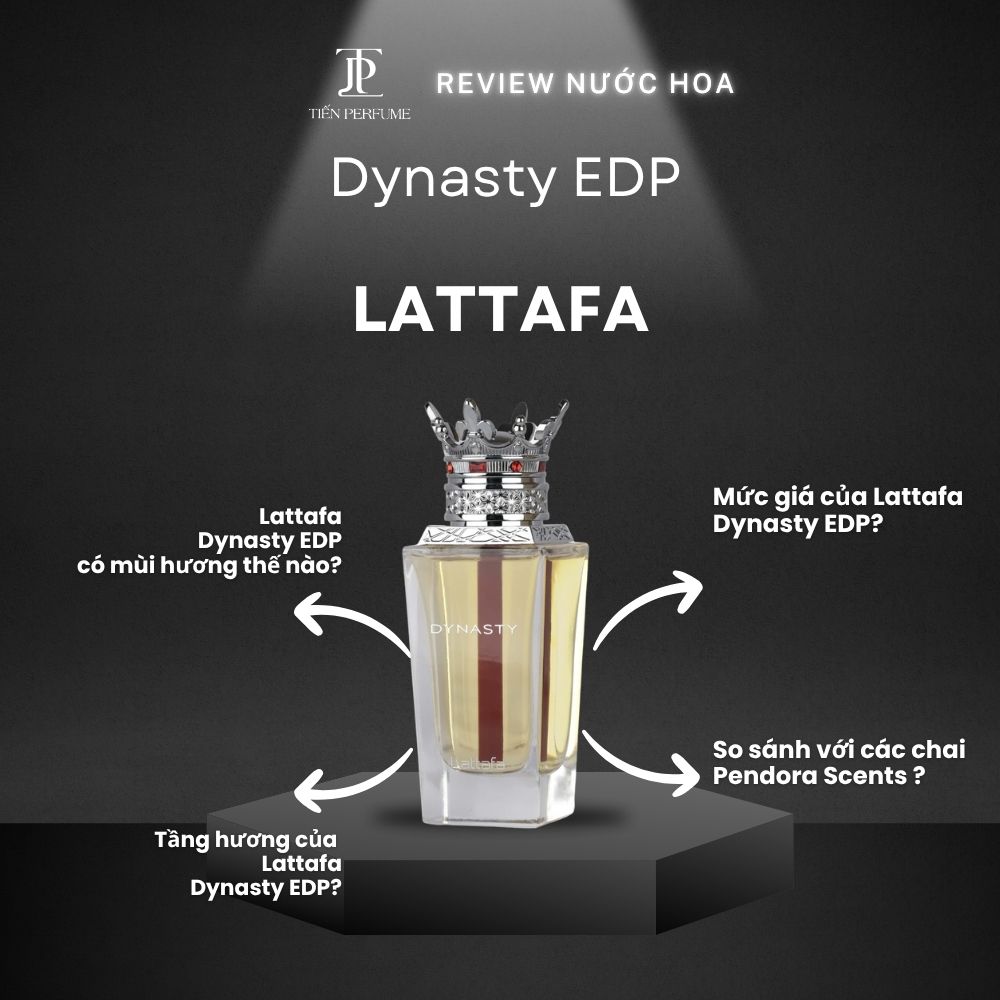 Review nước hoa Lattafa Dynasty EDP 1 Review nước hoa Lattafa Dynasty EDP _ Tiến Perfume