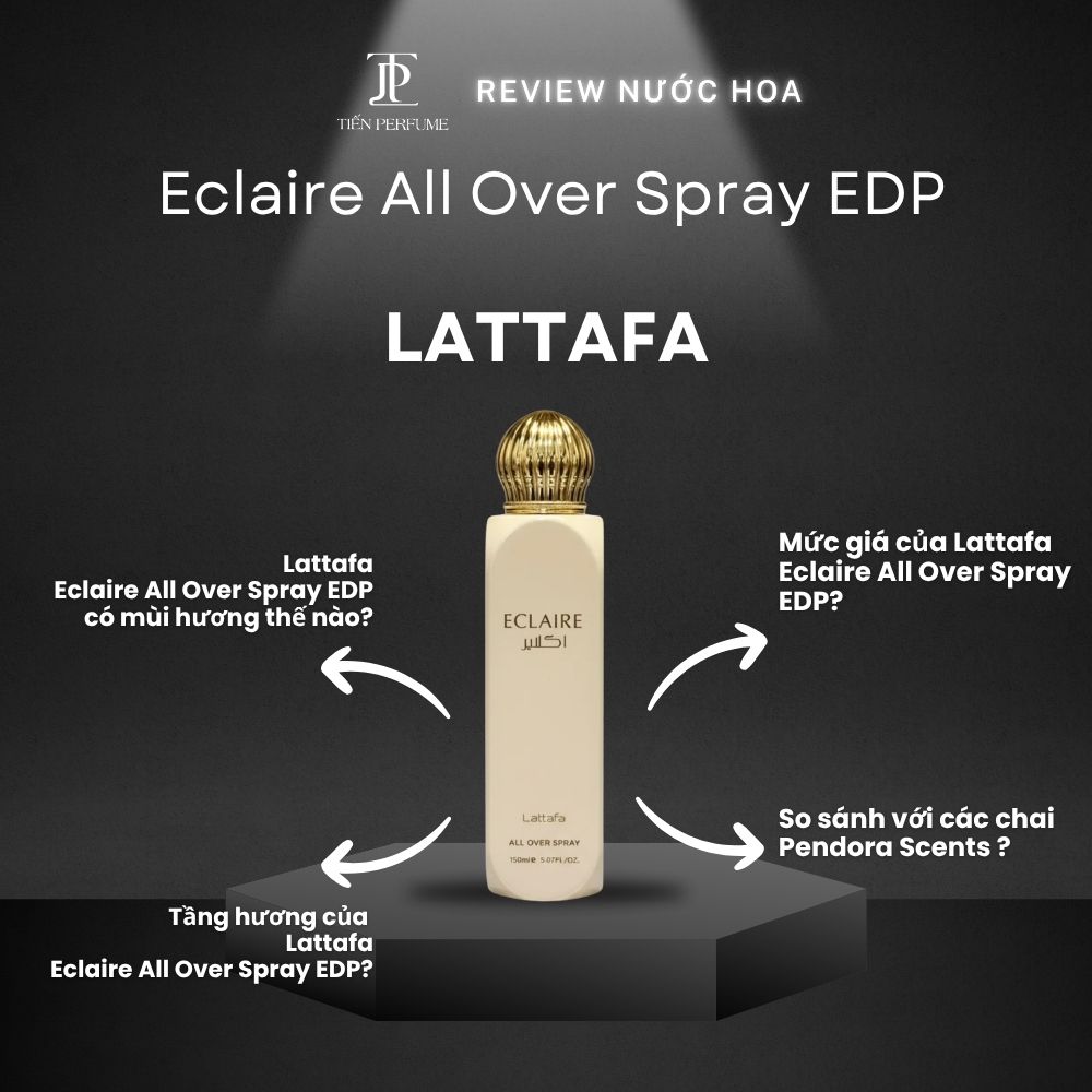 Review nước hoa Lattafa Eclaire All Over Spray EDP 1 Review nước hoa Lattafa Eclaire All Over Spray EDP _ Tiến Perfume