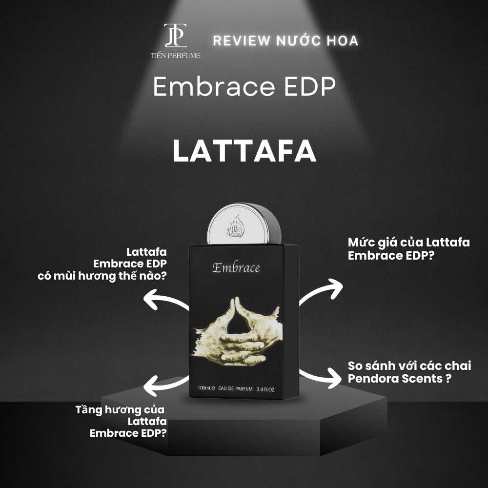 Review nước hoa Lattafa Embrace EDP 1 Review nước hoa Lattafa Embrace EDP _ Tiến Perfume