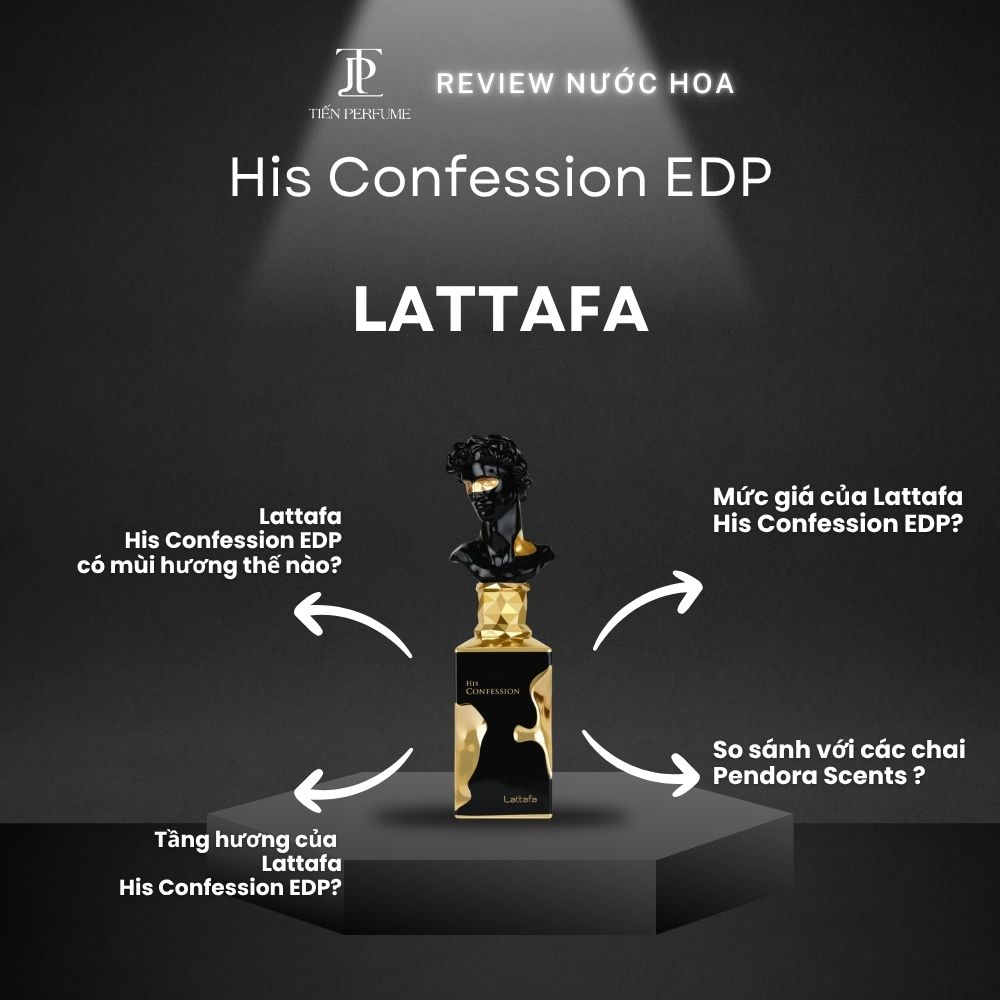 Review nước hoa Lattafa His Confession EDP 1 Review nước hoa Lattafa His Confession EDP _ Tiến Perfume