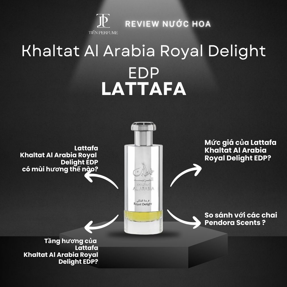 Review nước hoa Lattafa Khaltat Al Arabia Royal Delight EDP 1 Review nước hoa Lattafa Khaltat Al Arabia Royal Delight EDP _ Tiến Perfume
