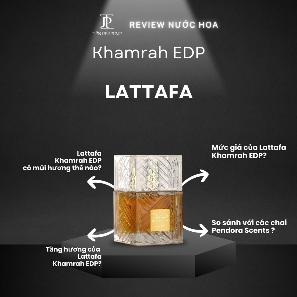 Review nước hoa Lattafa Khamrah EDP 1 Review nước hoa Lattafa Khamrah EDP _ Tiến Perfume