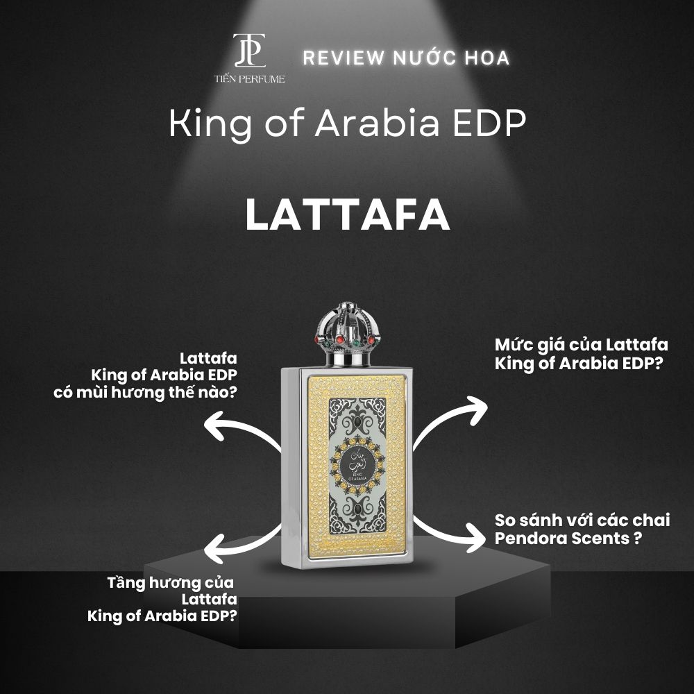 Review nước hoa Lattafa King of Arabia EDP 1 Review nước hoa Lattafa King of Arabia EDP _ Tiến Perfume