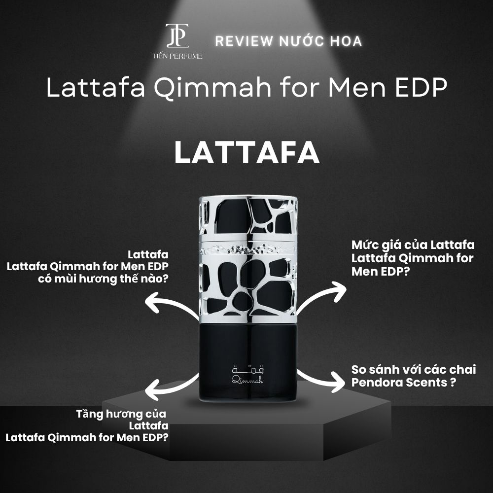 Review nước hoa Lattafa Lattafa Qimmah for Men EDP 1 Review nước hoa Lattafa Lattafa Qimmah for Men EDP_ Tiến Perfume